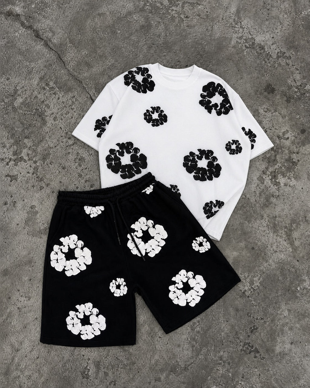 ENSEMBLE DENIM SHORT